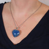 Pingente de Quartzo Azul Coração Pingentes com Pedras Comprar na Loja WeMystic