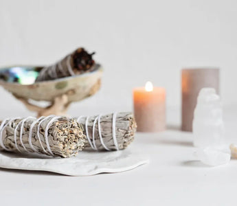 Ritual com Cristais para Defumação e Purificação