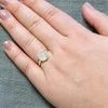 Anel Oval com Cristal Anéis de Pedra Comprar na Loja WeMystic