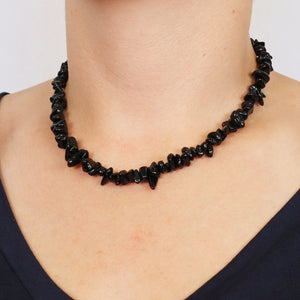 choker com turmalina