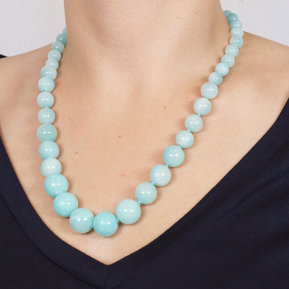 Presentes para Piscianos e signo de Peixes: Colar de amazonita