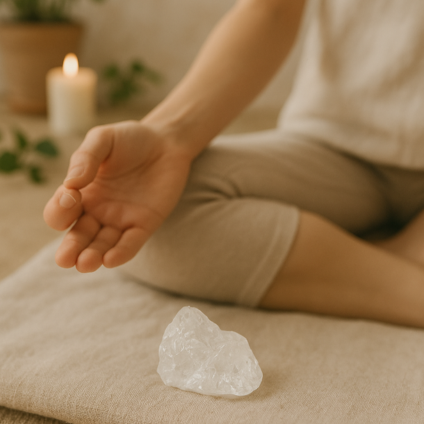 Compre o Cristal de Quartzo na Loja WeMystic!
