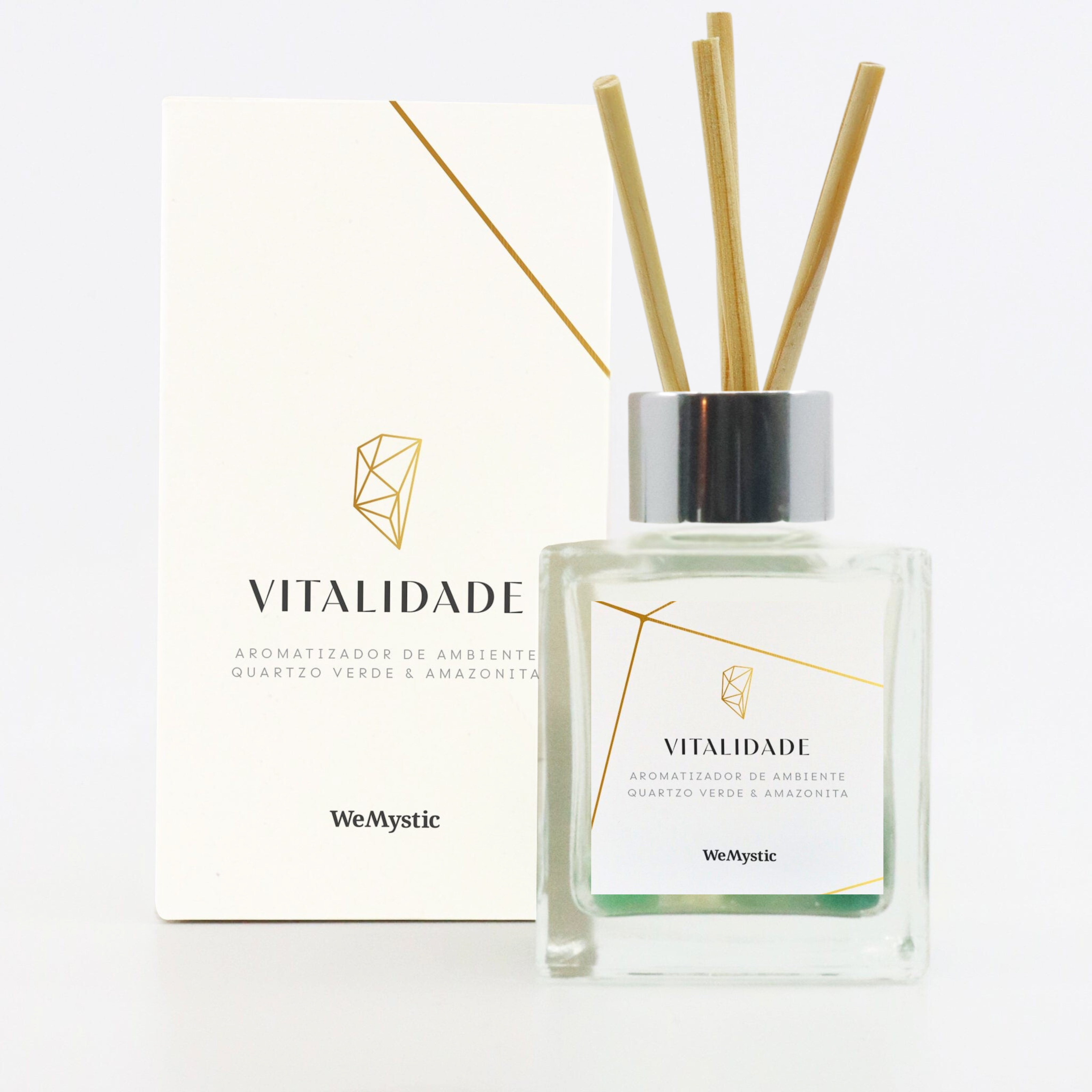 Difusor com Cristais para Vitalidade