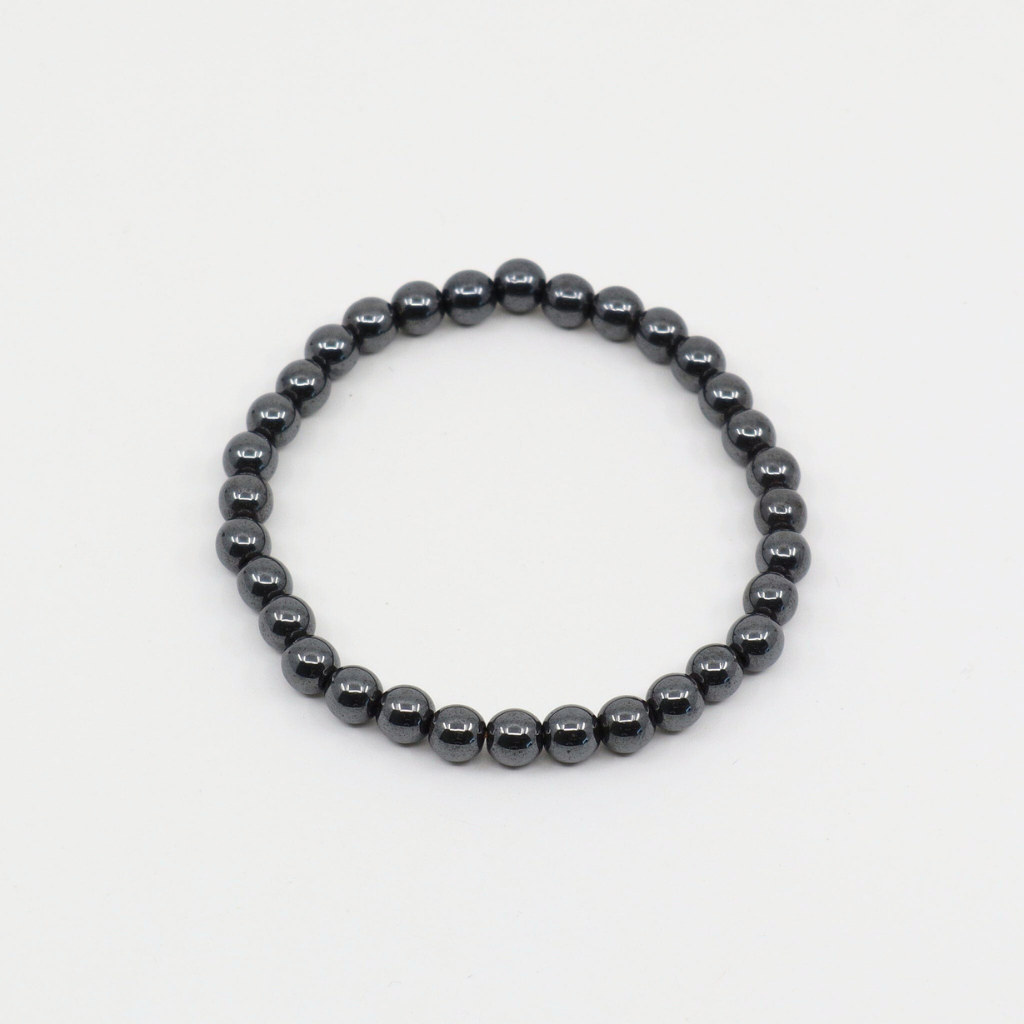 Pulseira Fina de Hematita