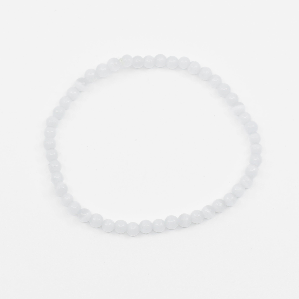 Pulseira Fina de Selenita