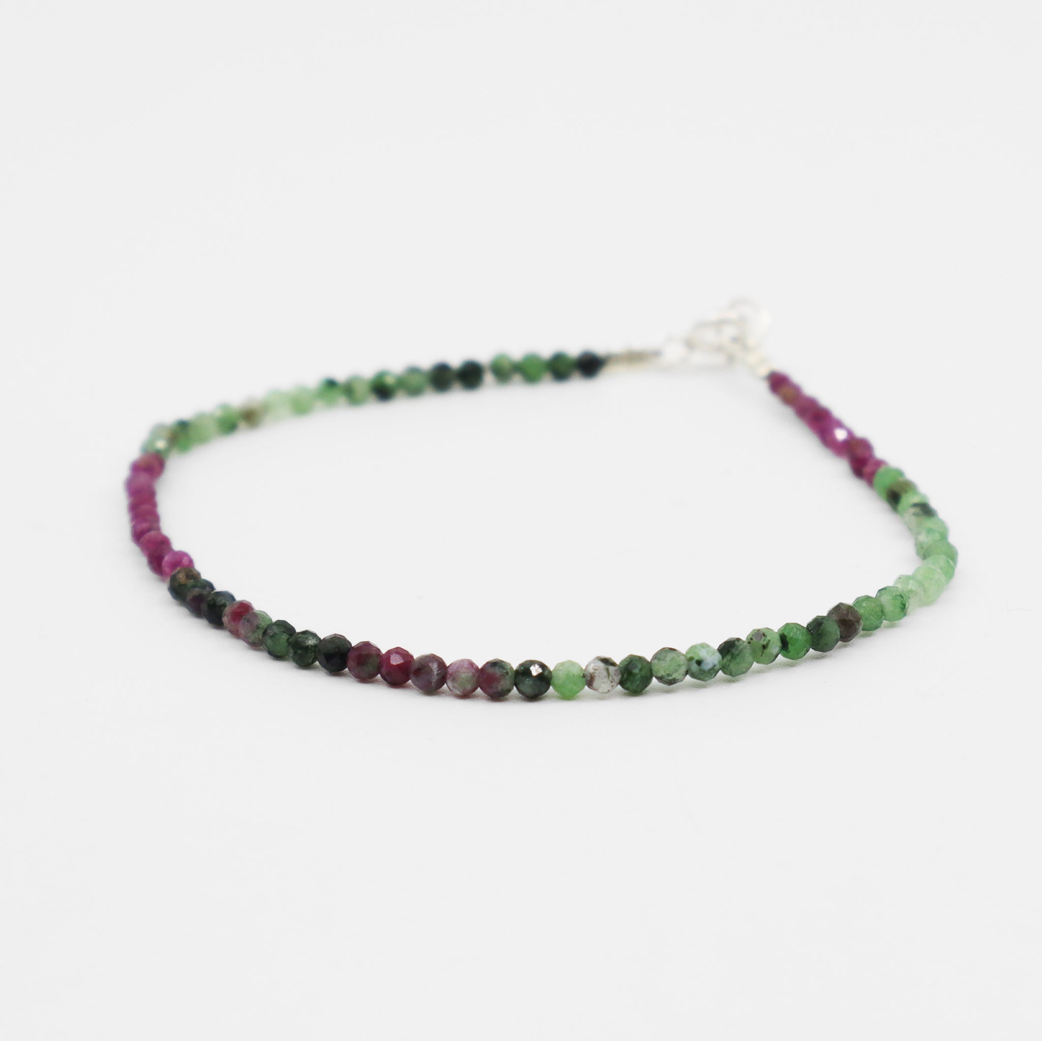 Pulseira de Turmalina Melancia Facetada