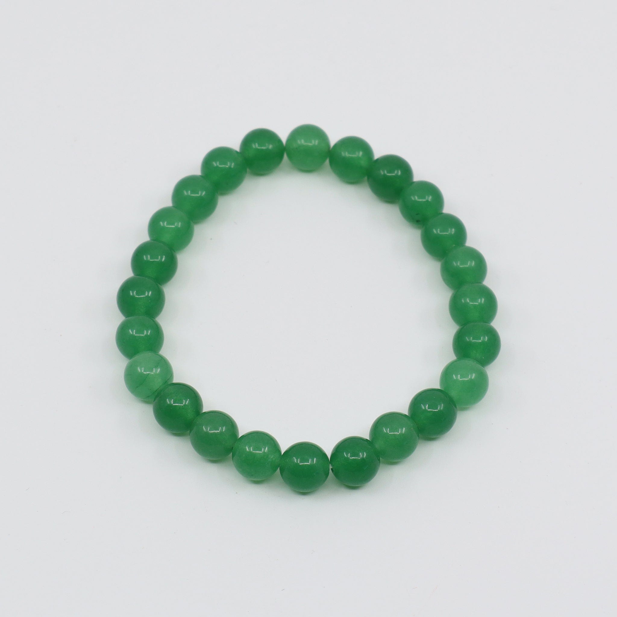 Pulseira de Quartzo Verde Simples Pulseiras com Pedras Comprar na Loja WeMystic