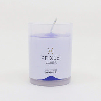 Vela Signo Peixes - Aroma de Lavanda Velas Comprar na Loja WeMystic