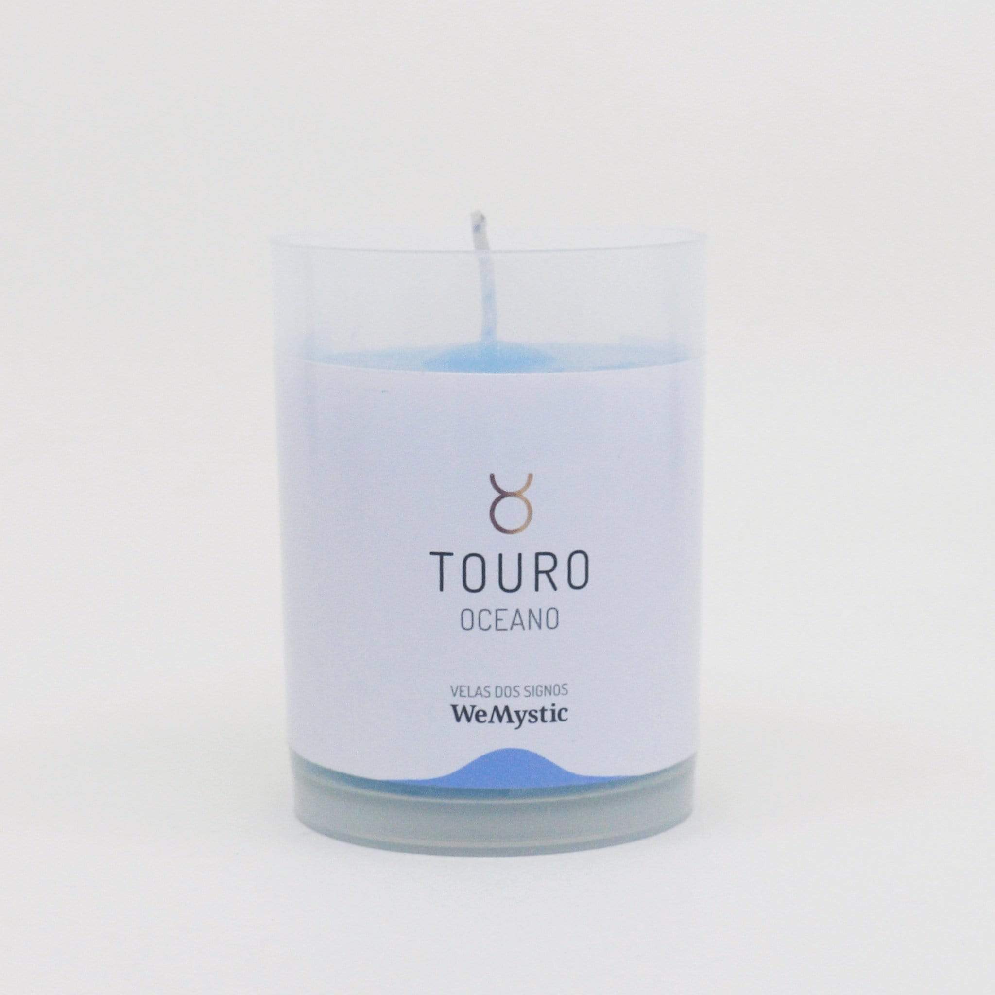 Vela Signo Touro - Aroma de Oceano Velas Comprar na Loja WeMystic